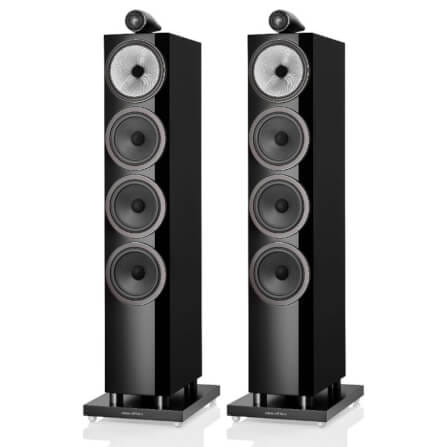 ลำโพงตั้งพื้น รุ่น B&W 702 S3 3-ทาง 300 วัตต์ 8 โฮมห์  สี ดำ_1